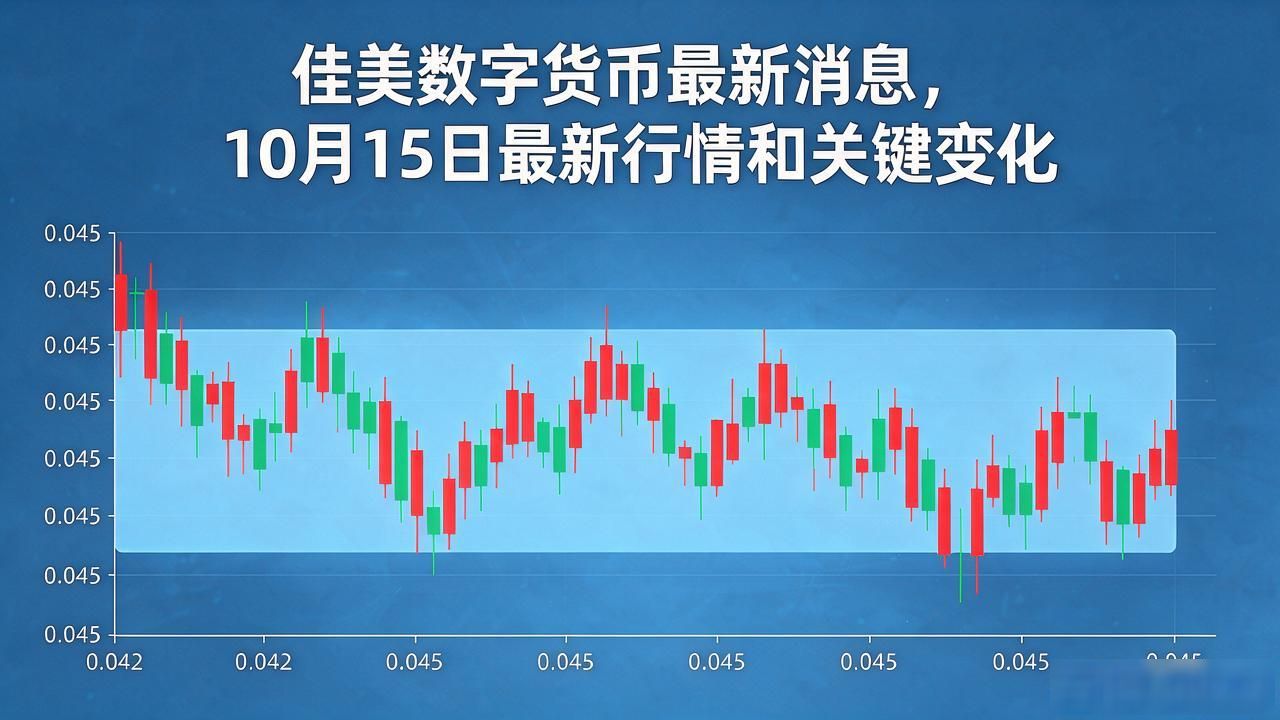 佳美数字货币最新消息，10月15日最新行情和关键变化