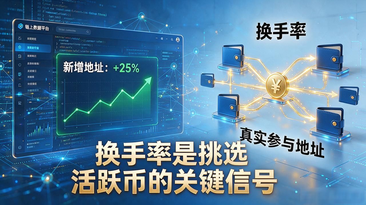 数字货币活跃币怎么挑？盯住这三个信号比看市值更靠谱
