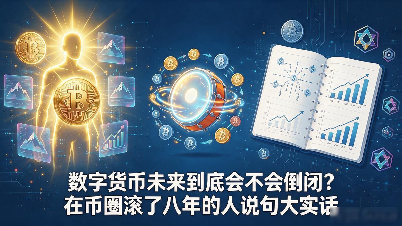 数字货币未来到底会不会倒闭？在币圈滚了八年的人说句大实话