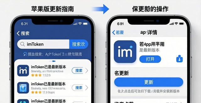 苹果用户imToken升级步骤_imToken更新教程_如何在苹果手机上进行imtoken苹果版的更新？