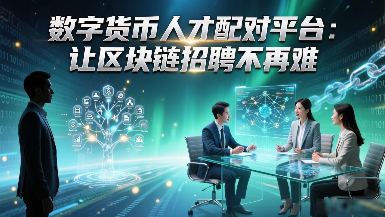 数字货币人才配对平台：让区块链招聘不再难