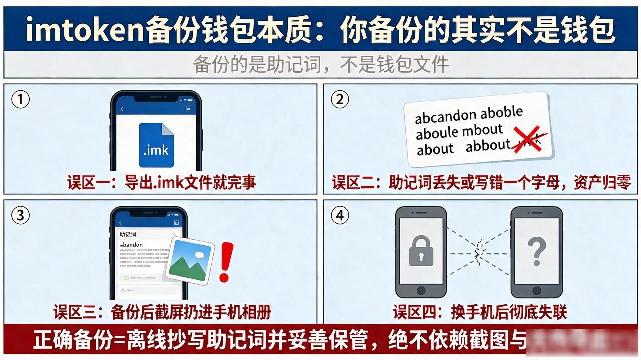 imtoken备份钱包本质：你备份的其实不是钱包