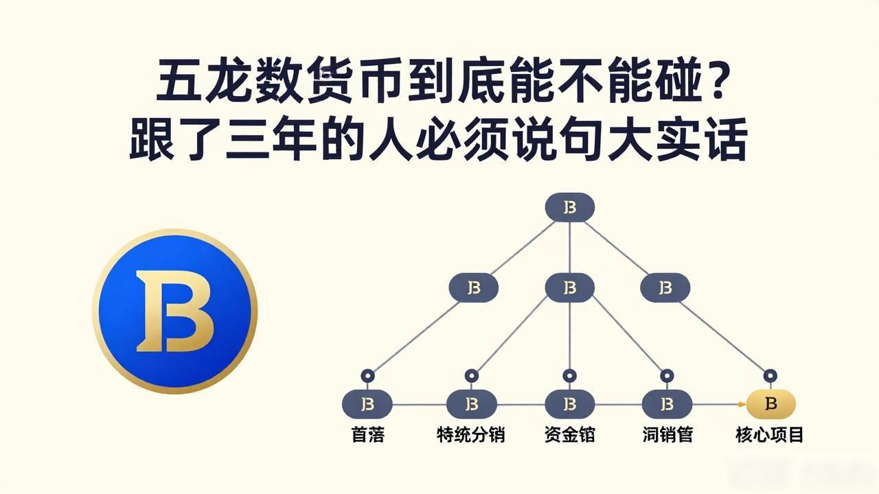五龙数字货币到底能不能碰？跟了三年的人必须说句大实话