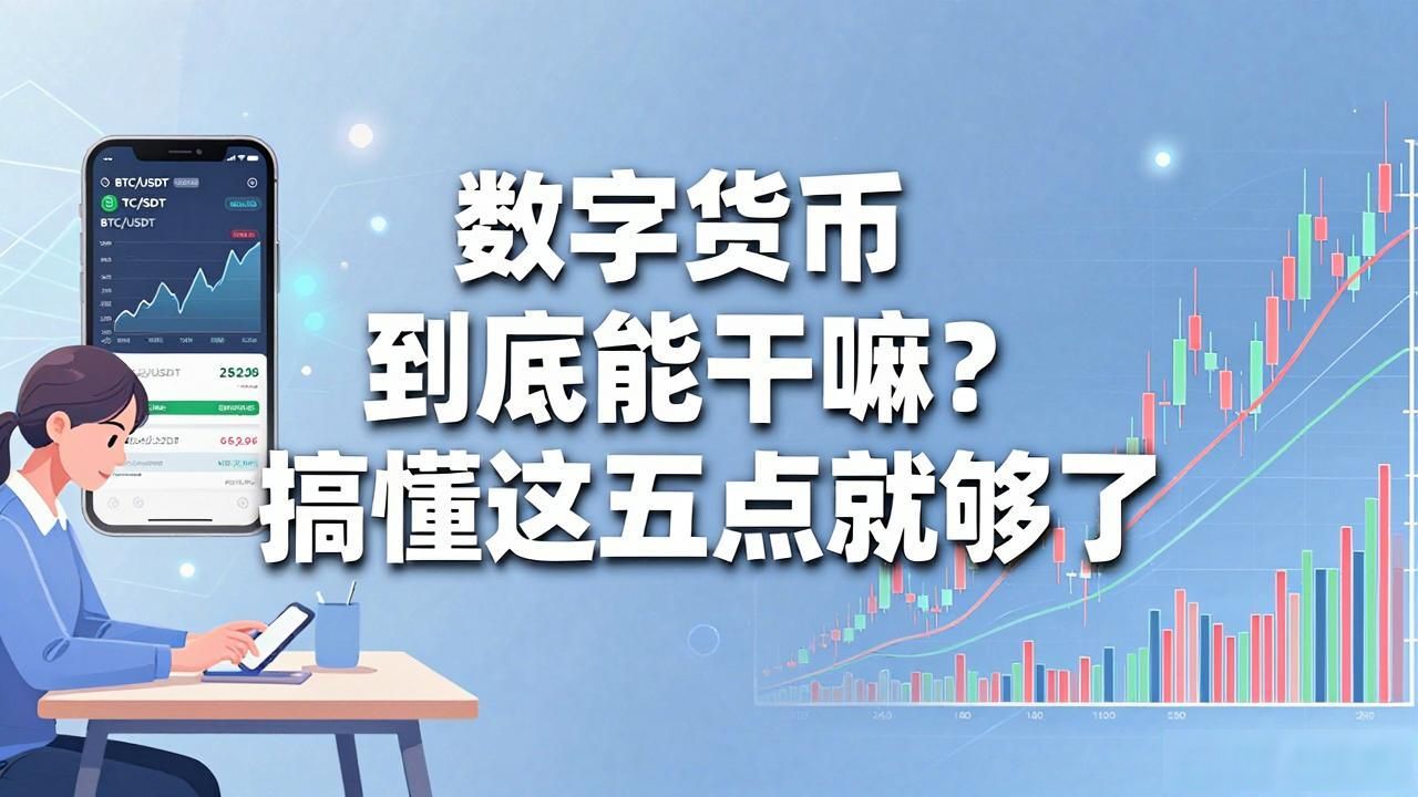 数字货币到底能干嘛？搞懂这五点就够了