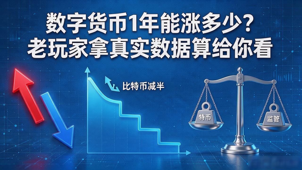 数字货币1年能涨多少？老玩家拿真实数据算给你看