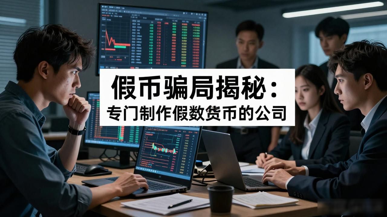 假币骗局揭秘：专门制作假数字货币的公司