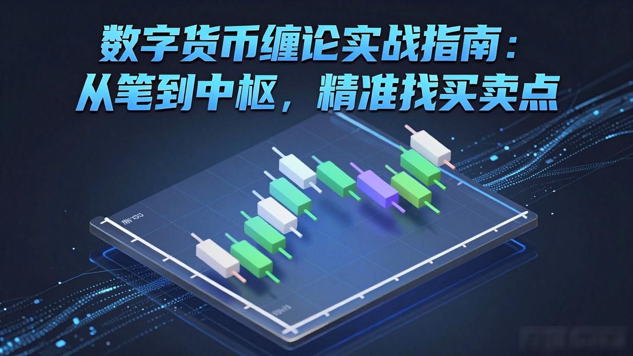 数字货币缠论实战指南：从笔到中枢，精准找买卖点