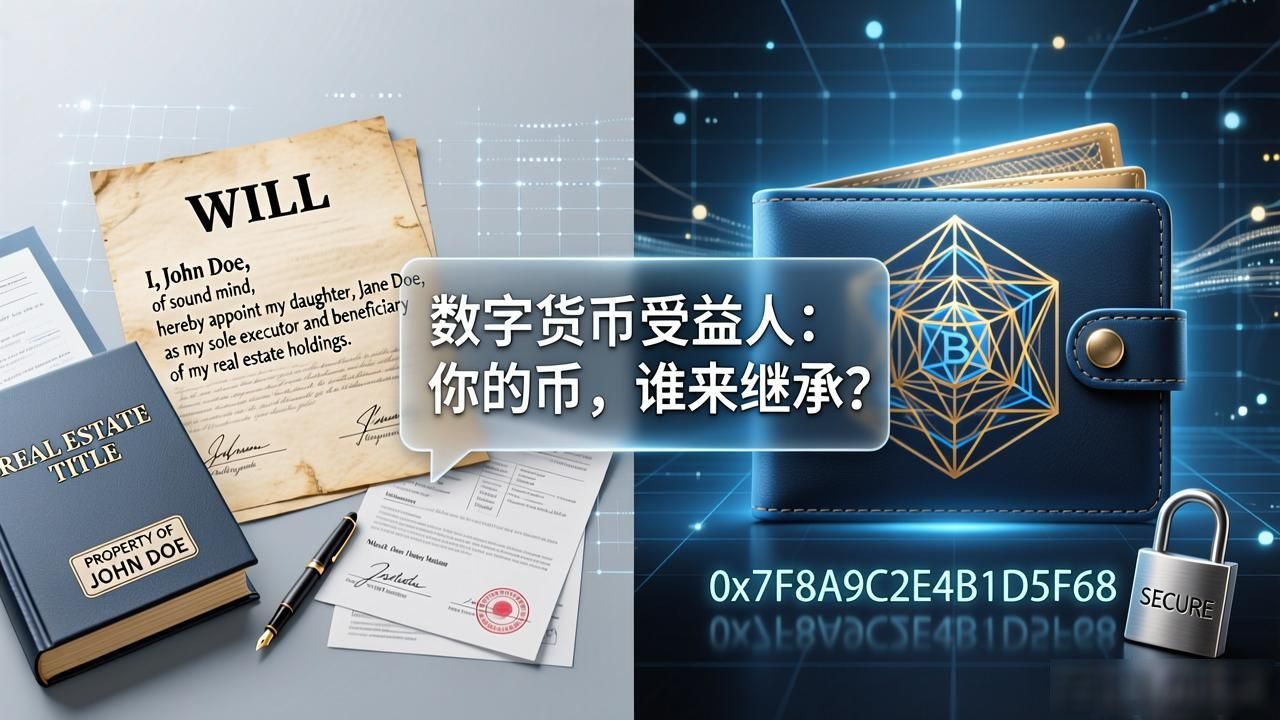 数字货币受益人：你的币，谁来继承？