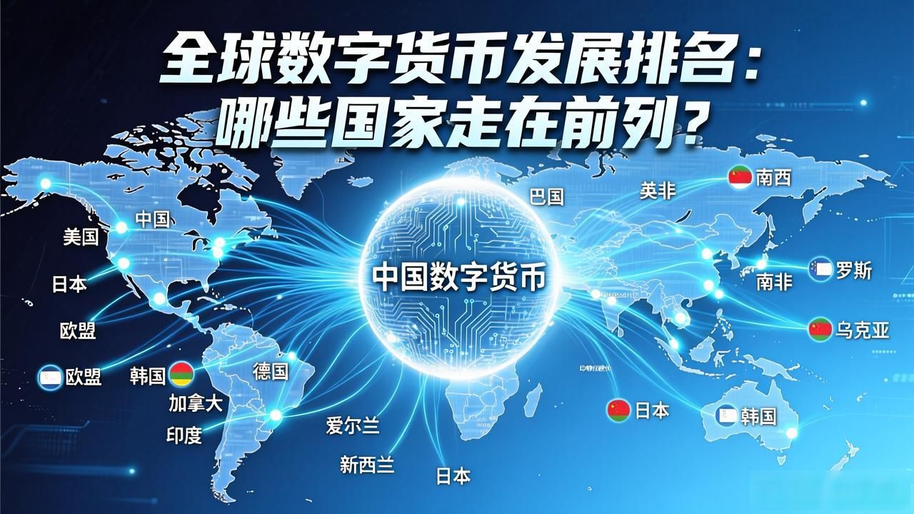 全世界货币数字化排名_央行数字货币CBDC_货币数字化进程