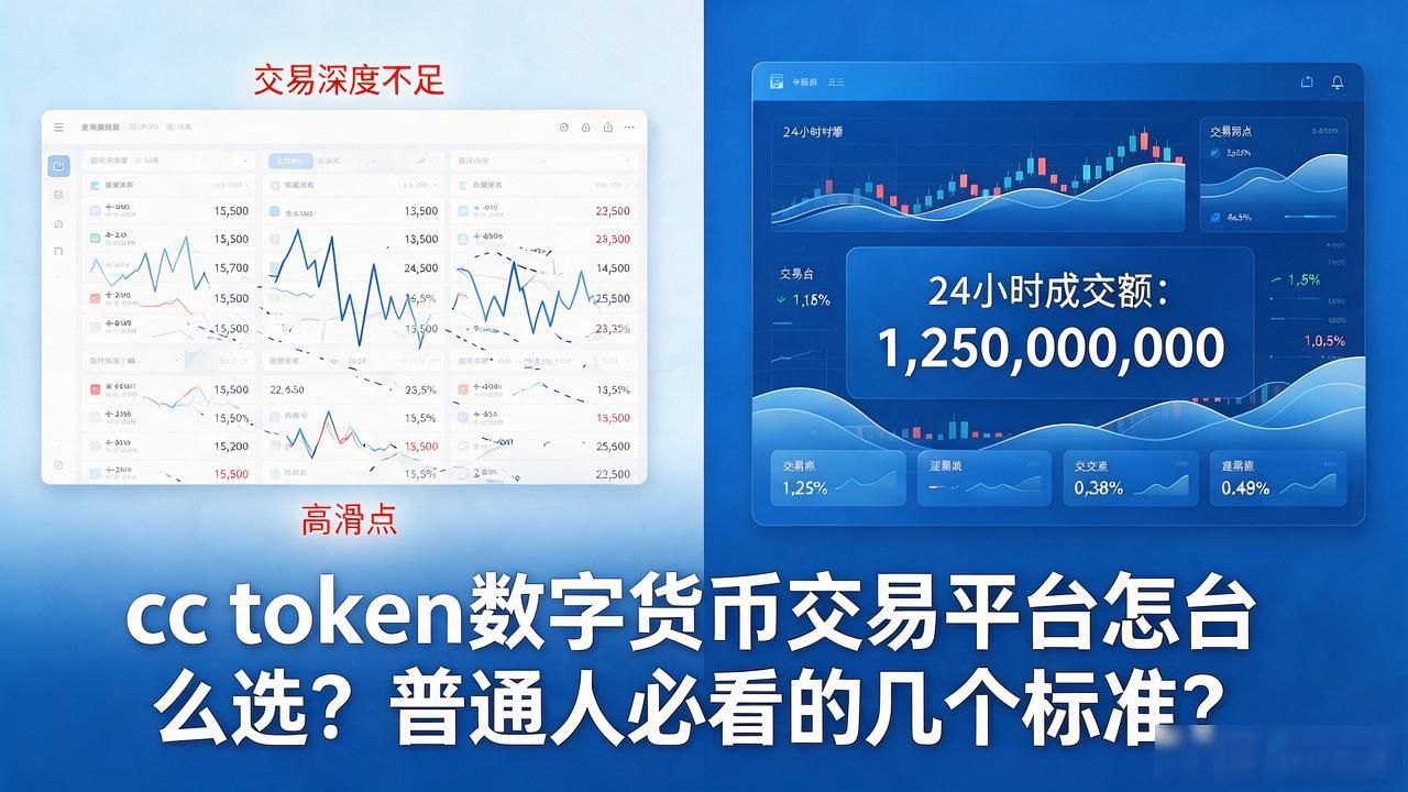 cc token数字货币交易平台怎么选？普通人必看的几个标准