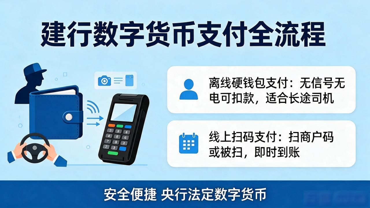 建行数字货币业务到底怎么搞？开户绑定转账支付全流程讲透