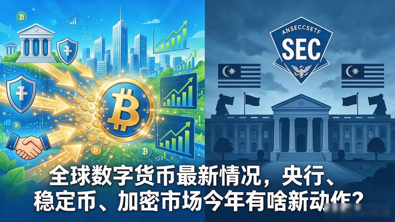 全球数字货币最新情况，央行、稳定币、加密市场今年有啥新动作