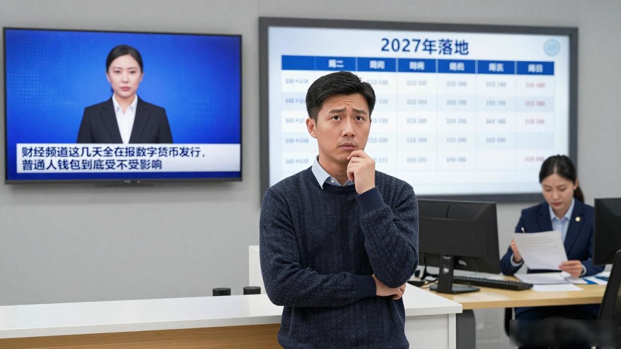 财经频道这几天全在报数字货币发行，普通人钱包到底受不受影响
