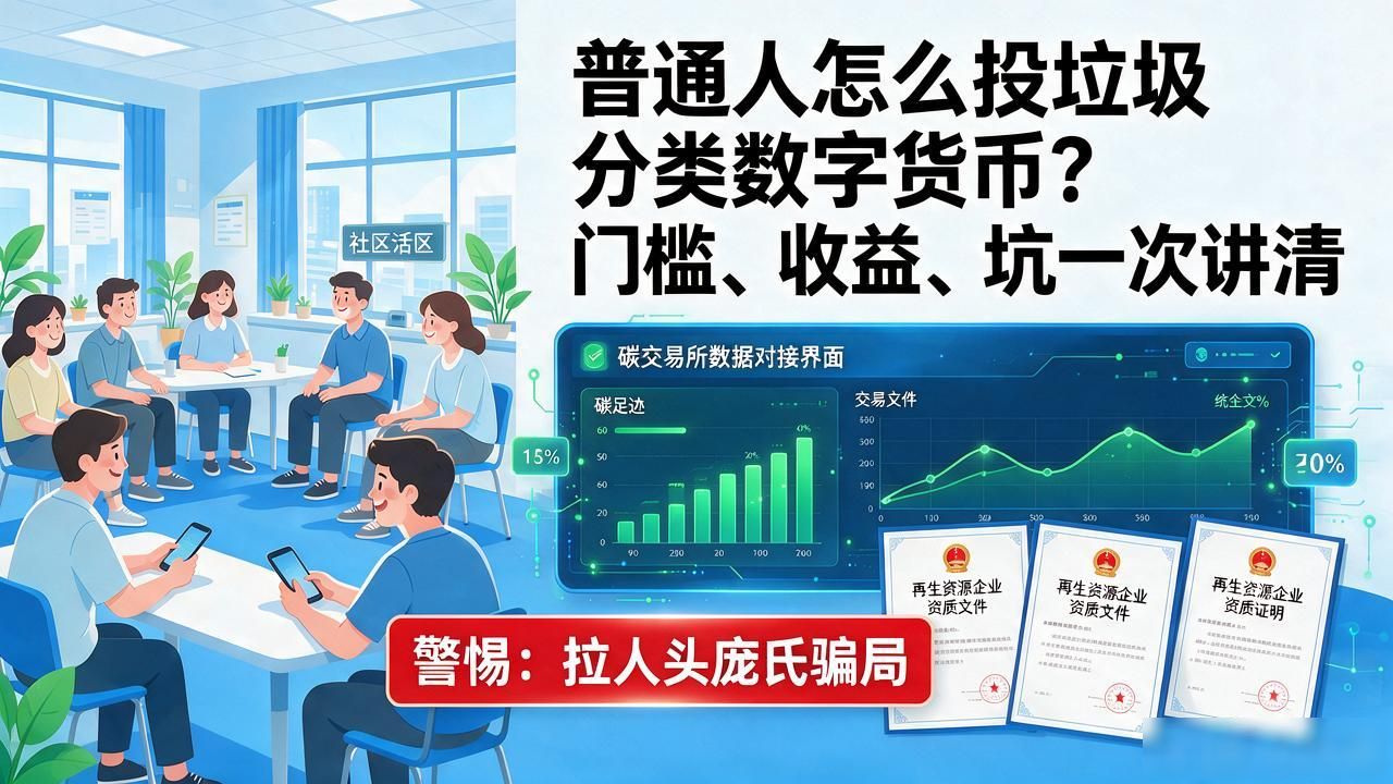 垃圾分类数字货币_碳积分兑换平台_垃圾分类数字货币
