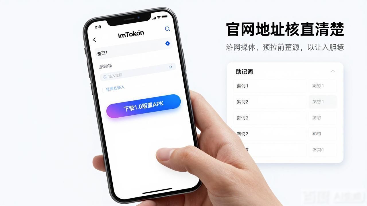 ImToken 1.0 安卓下载教程，多设备同步就这么简单