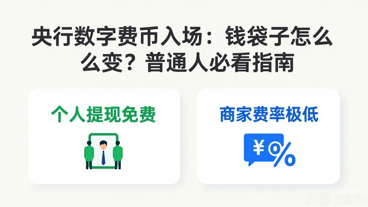 央行数字货币入场：钱袋子怎么变？普通人必看指南