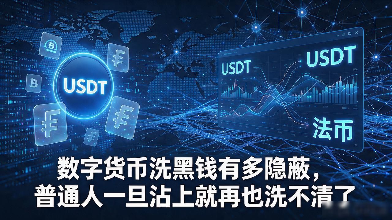 数字货币洗黑钱有多隐蔽，普通人一旦沾上就再也洗不清了