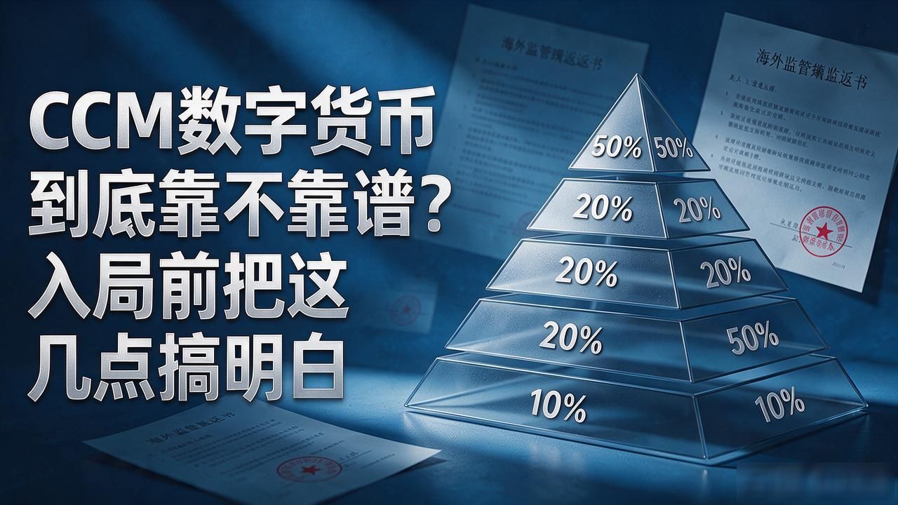 CCM数字货币到底靠不靠谱？入局前把这几点搞明白