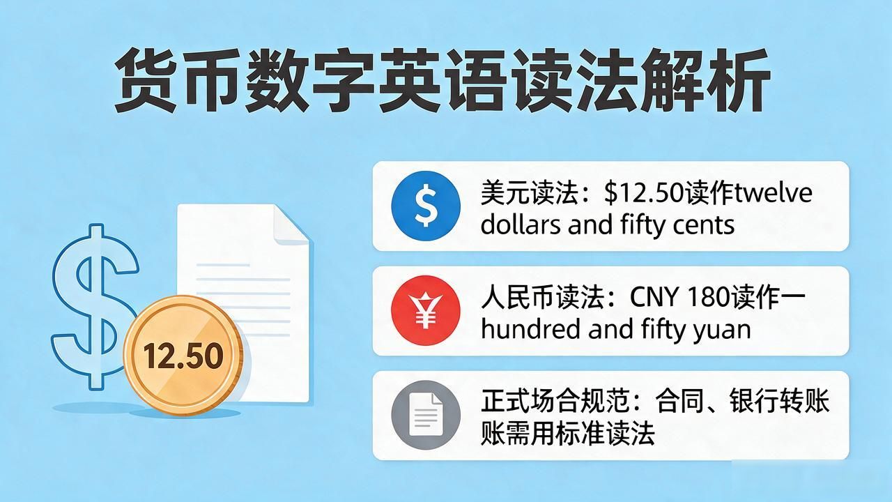 货币数字英语读法全解析：外贸报价单上的大单金额千万别念错