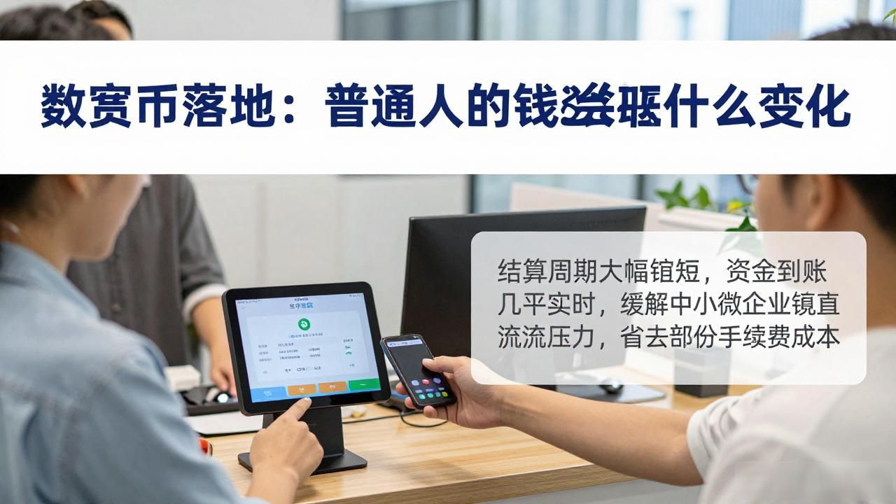 数字货币的实行_数字人民币应用场景_数字人民币对中小微企业影响