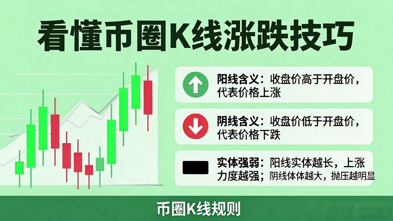 看懂币圈K线图！新手快速掌握涨跌判断技巧