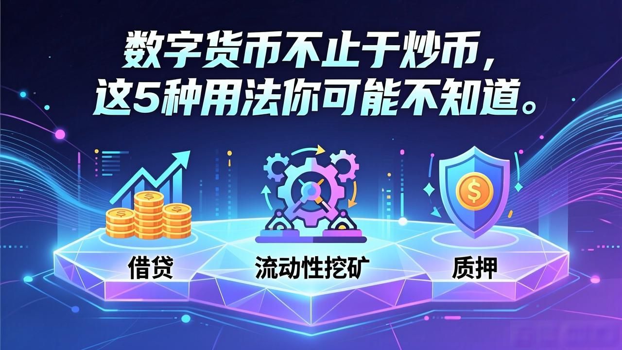 数字货币不止于炒币，这5种用法你可能不知道