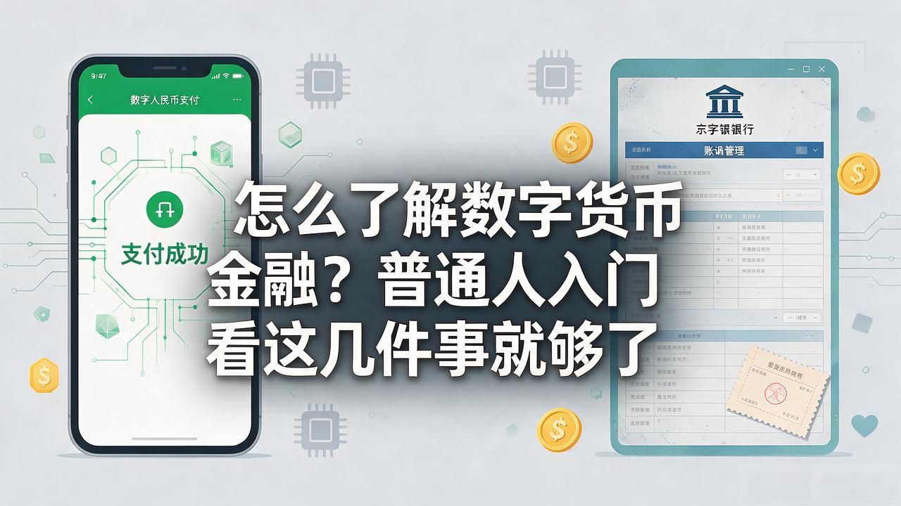 央行数字货币与加密资产区别_数字货币金融入门_如何了解数字货币金融