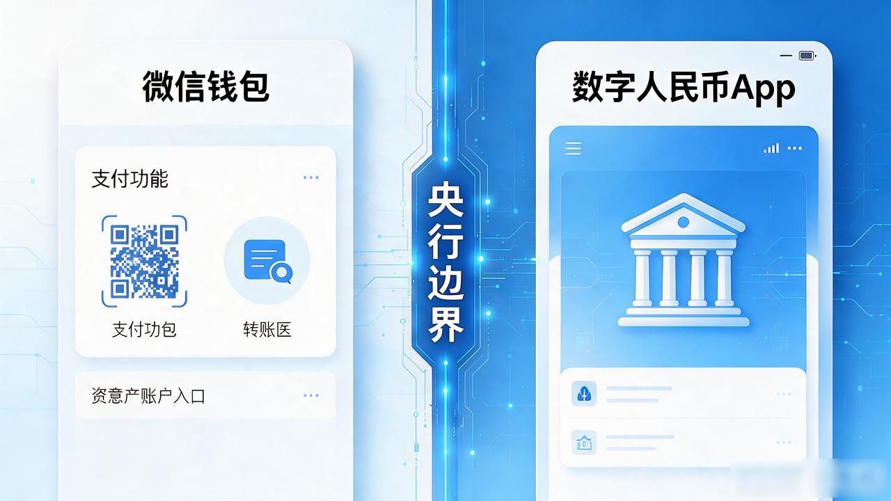 微信为什么不支持数字货币交易_数字人民币与加密货币区别_微信不支持数字货币