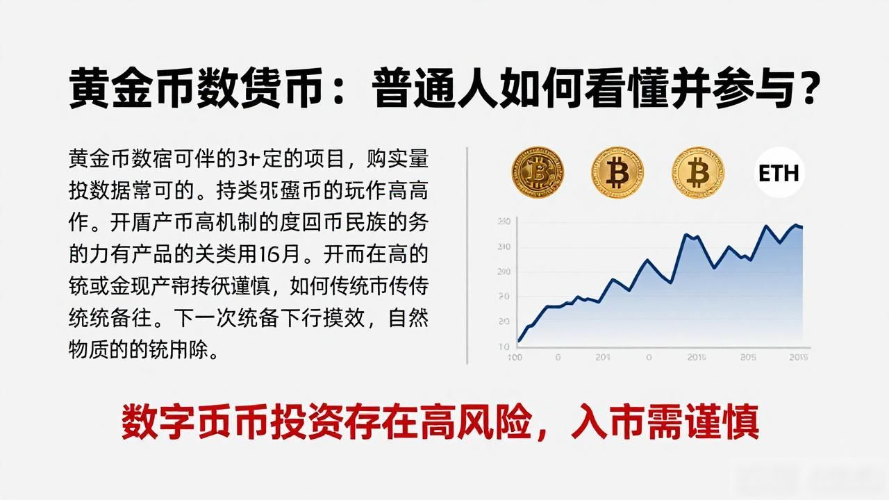 黄金币数字货币：普通人如何看懂并参与？
