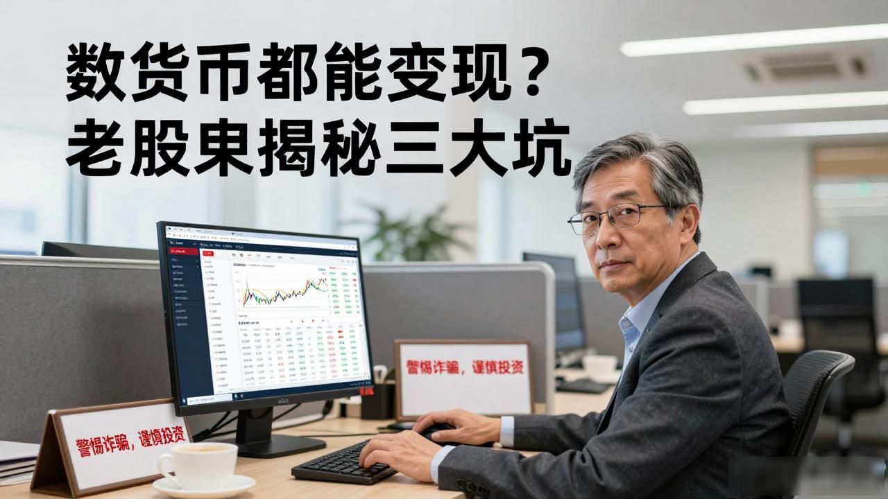 数字货币都能变现？老股民揭秘三大坑