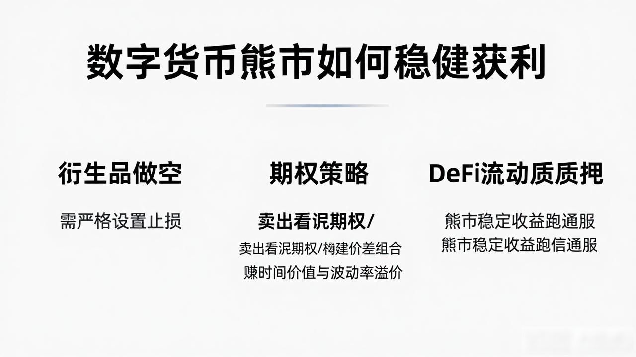 数字货币熊市如何稳健获利