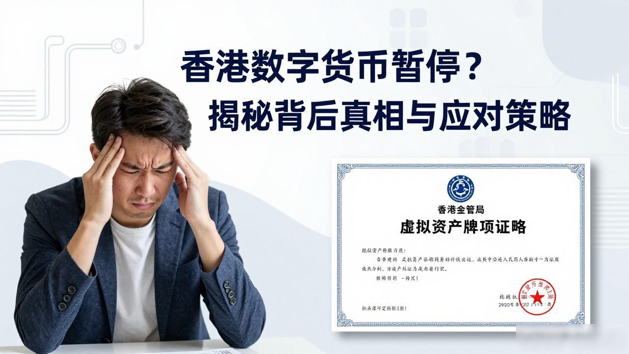 香港数字货币全国暂停_香港数字货币暂停传言应对建议_香港虚拟资产牌照制度解读