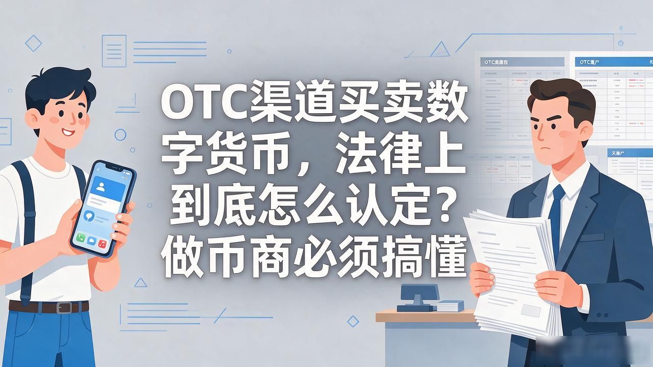 otc认定数字货币_虚拟货币非法经营罪认定标准_OTC数字货币交易法律定性