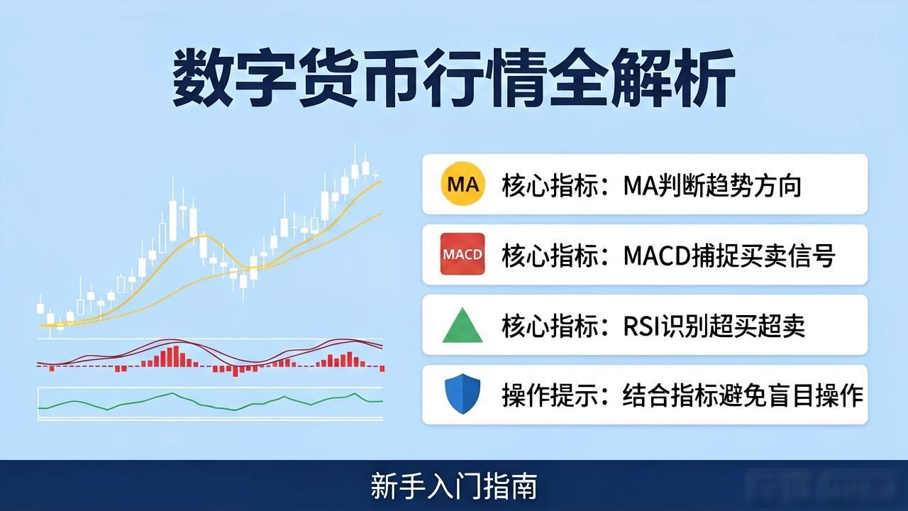数字货币走势图K线分析_移动平均线MACDRSI指标应用_数字货币走势图全图