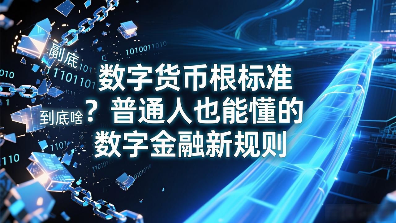 数字金融新规则_数字货币根标准_数字货币根标准
