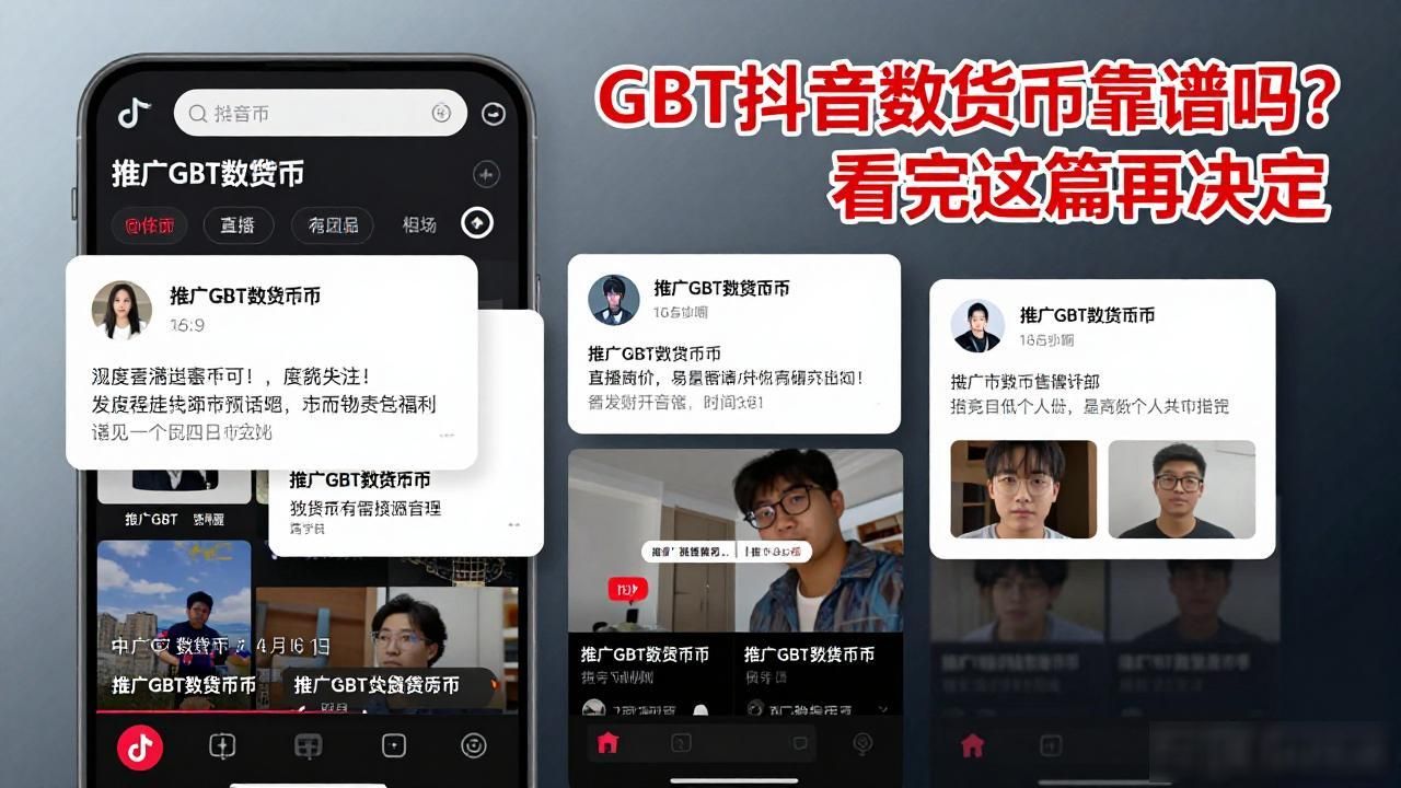 GBT抖音数字货币靠谱吗？看完这篇再决定