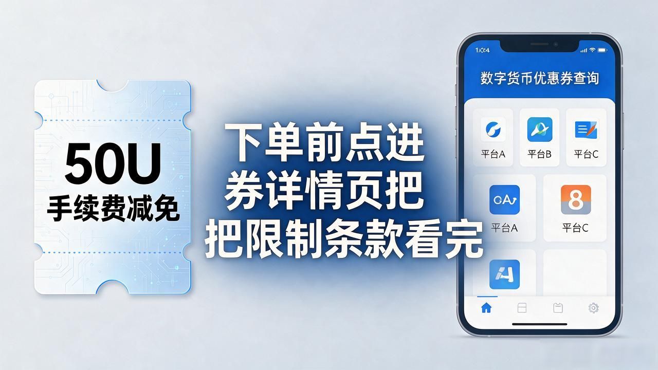 数字货币交易所优惠券查询入口_数字货币优惠券查询_手续费减免券使用条件限制