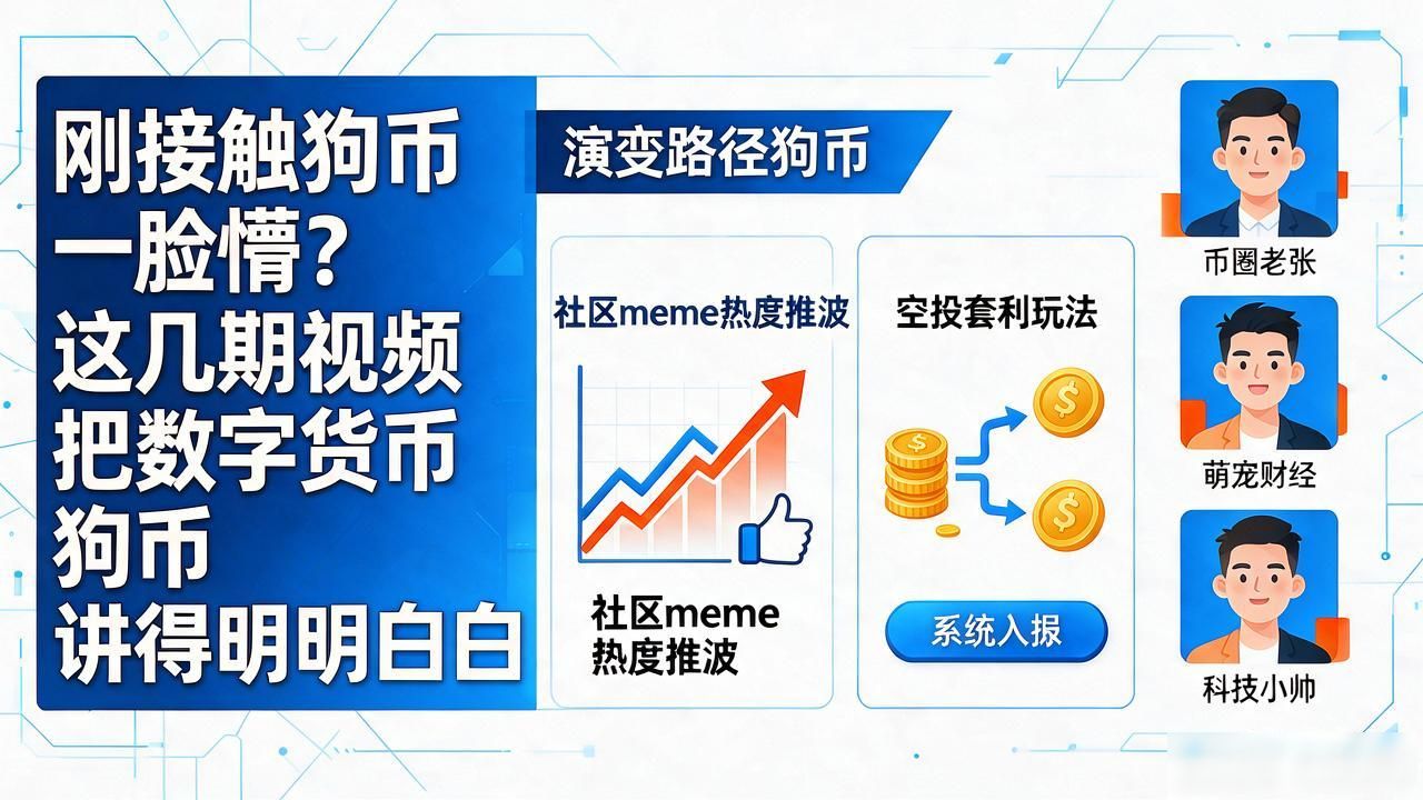 数字货币狗币视频_狗币视频分析_狗币投资避坑指南