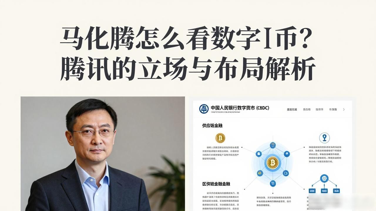 马化腾怎么看数字货币？腾讯的立场与布局解析