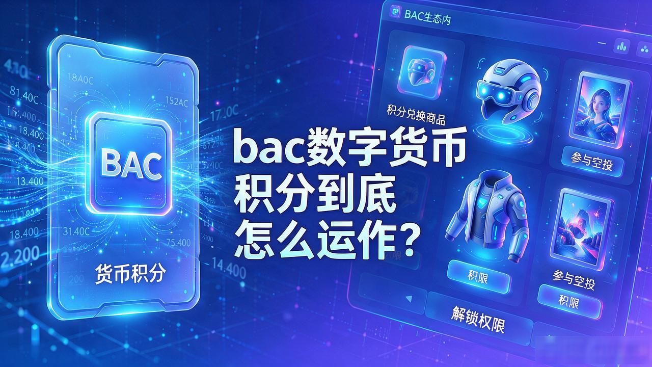 bac数字货币积分_bac积分获取方式_bac数字货币积分用途