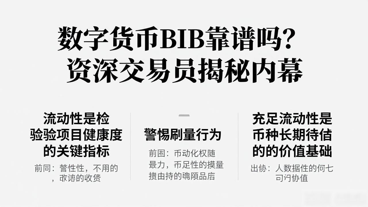 数字货币BIB靠谱吗_BIB项目风险分析_数字货币bib靠谱吗