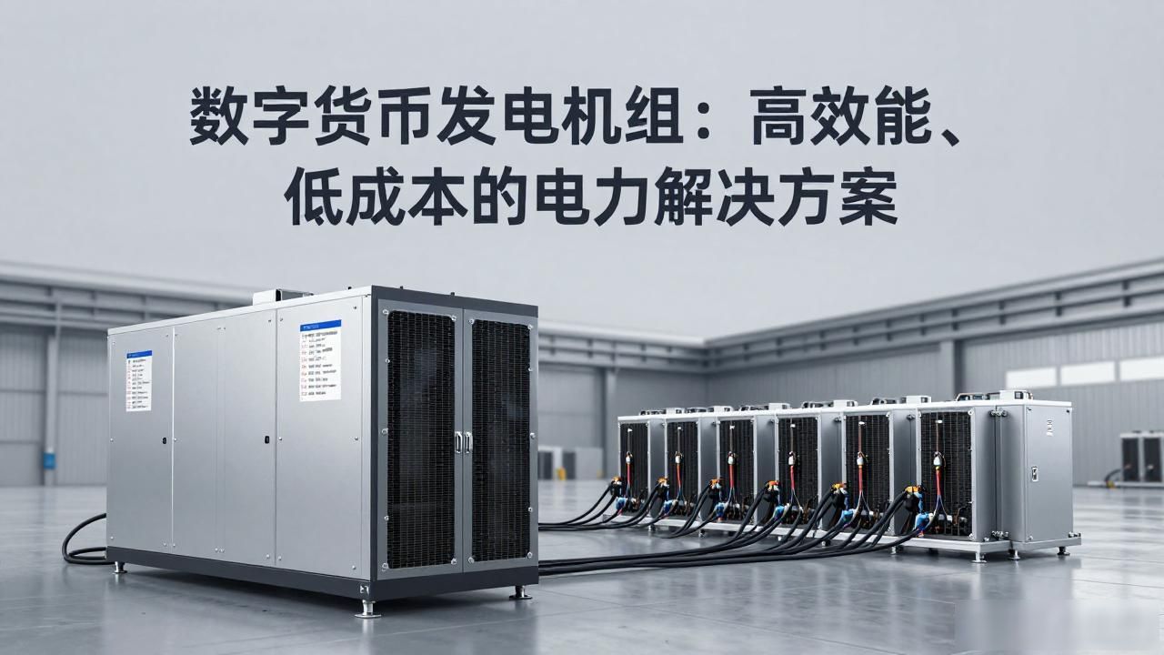 数字货币发电机组：高效能、低成本的电力解决方案