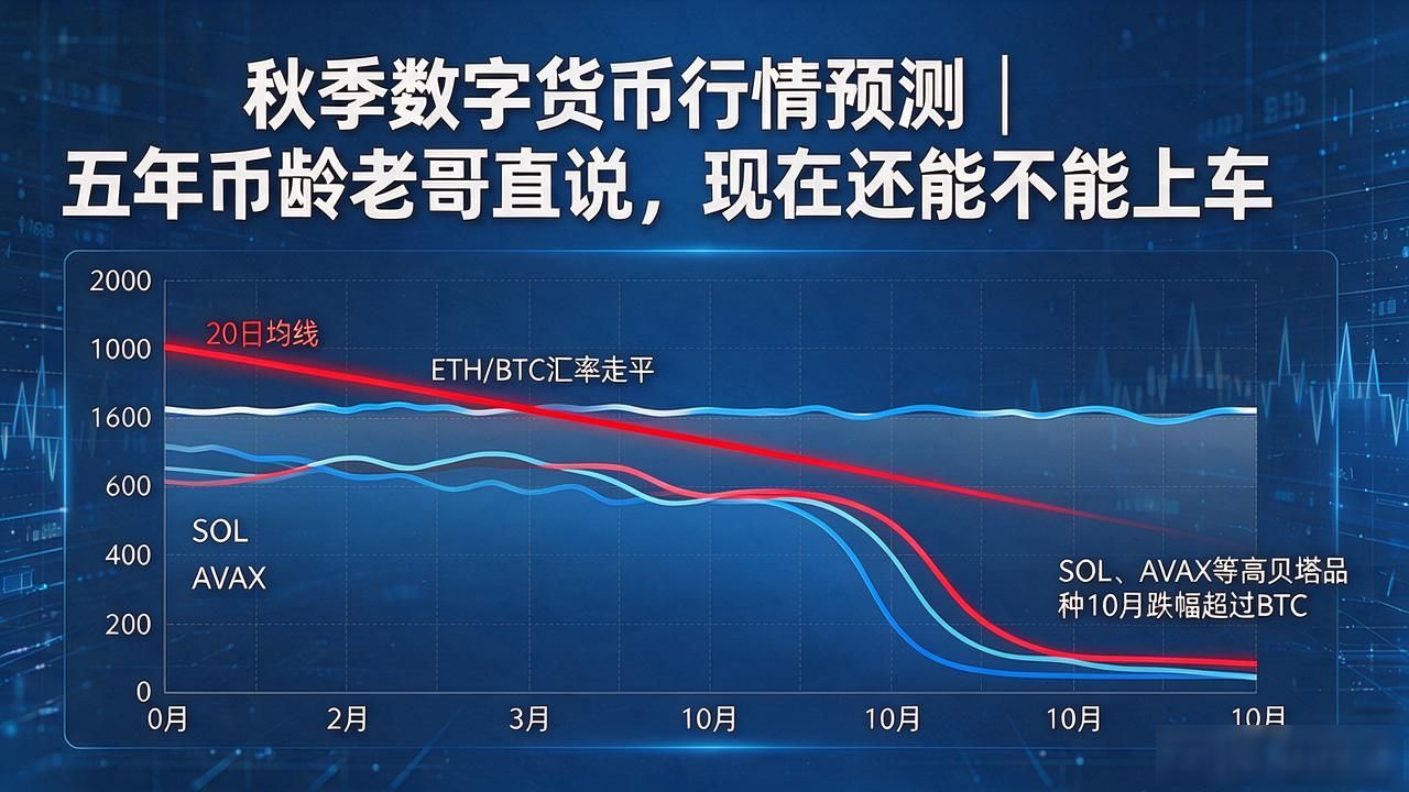 秋季数字货币行情预测｜五年币龄老哥直说，现在还能不能上车