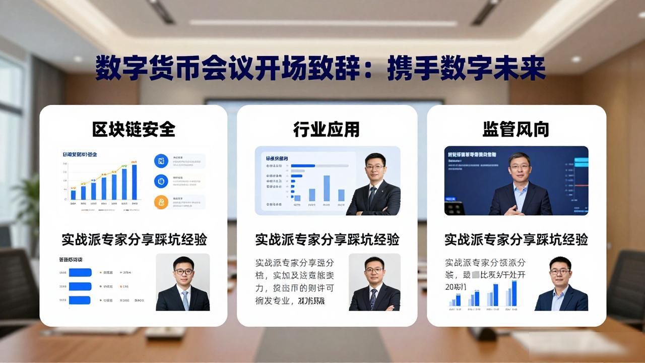 数字货币会议开场致辞：携手数字未来