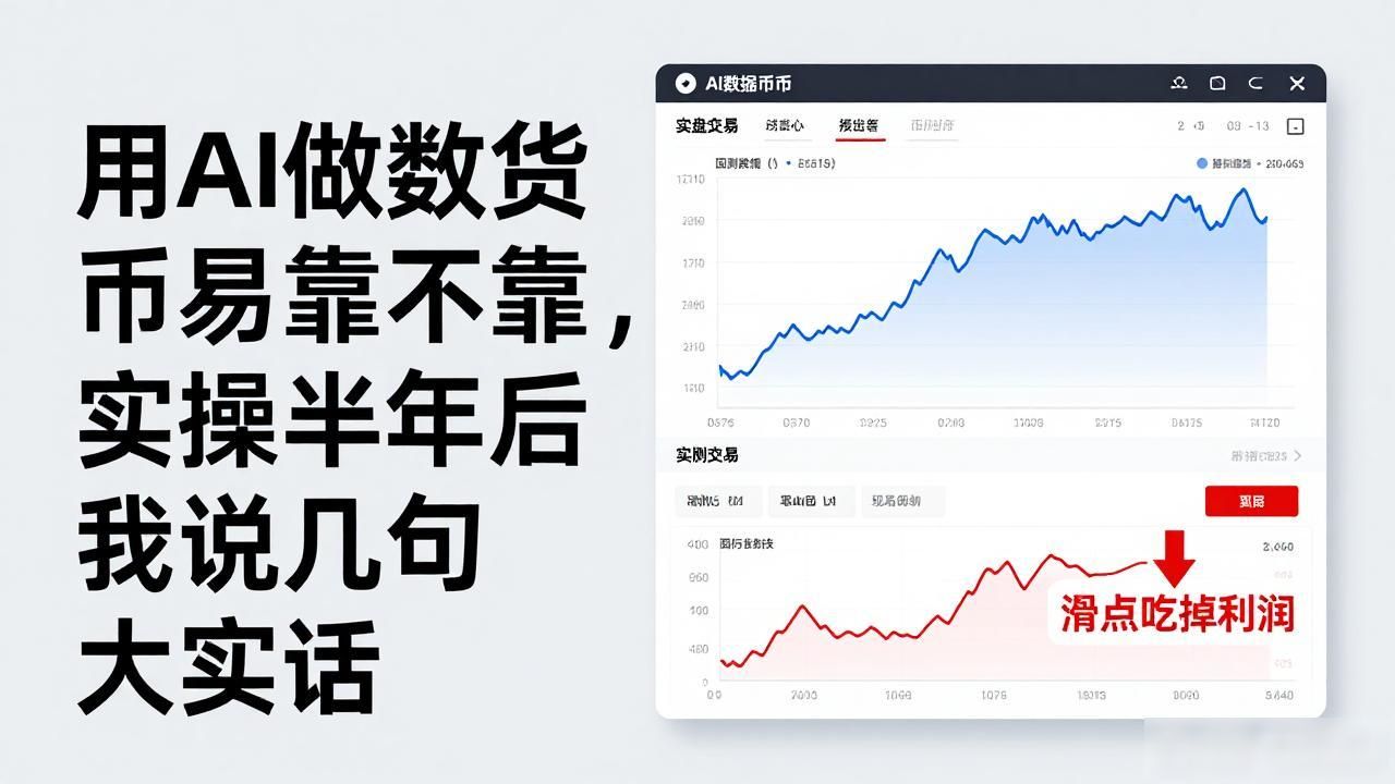 用AI做数字货币交易靠不靠谱，实操半年后我说几句大实话