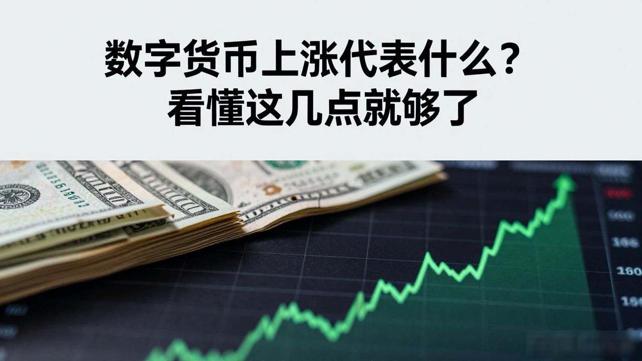 数字货币上涨代表什么？看懂这几点就够了