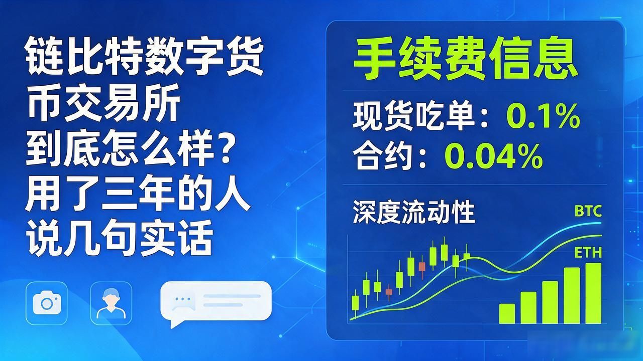 链比特数字货币交易所到底怎么样？用了三年的人说几句实话