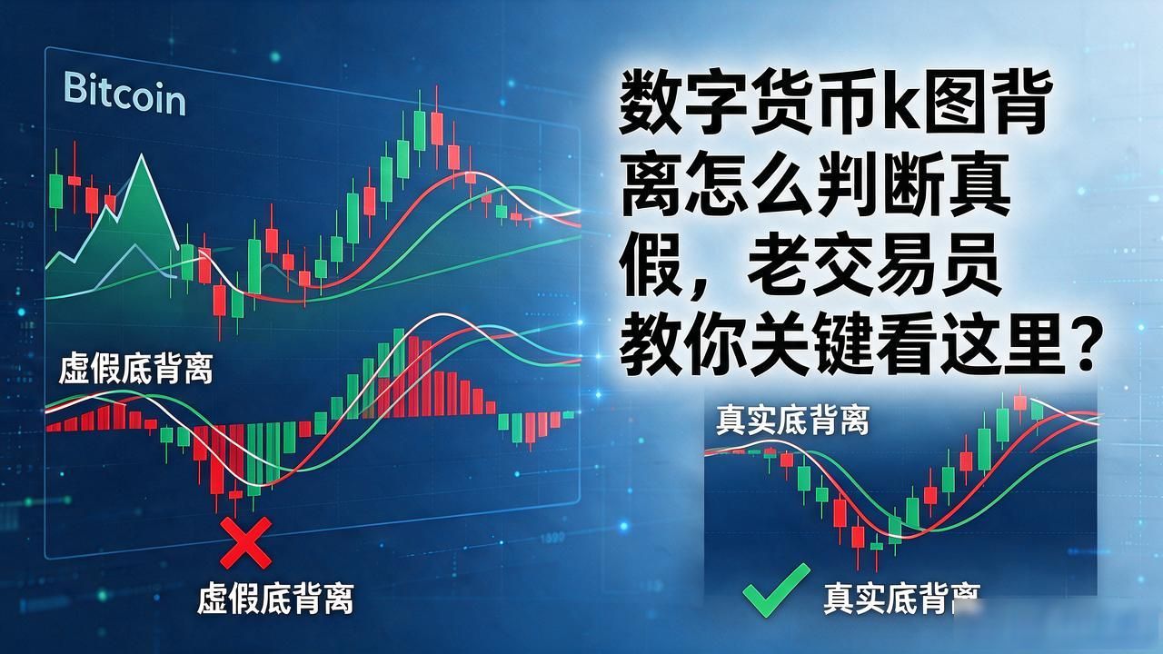 如何识别假背离二次确认信号_数字货币交易顶背离底背离实战技巧_数字货币k图背离