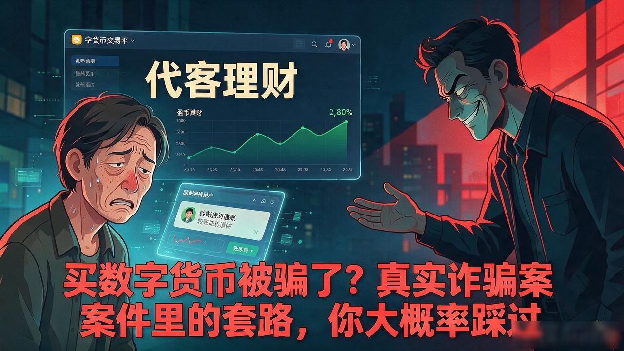 买数字货币被骗了？真实诈骗案件里的套路，你大概率踩过