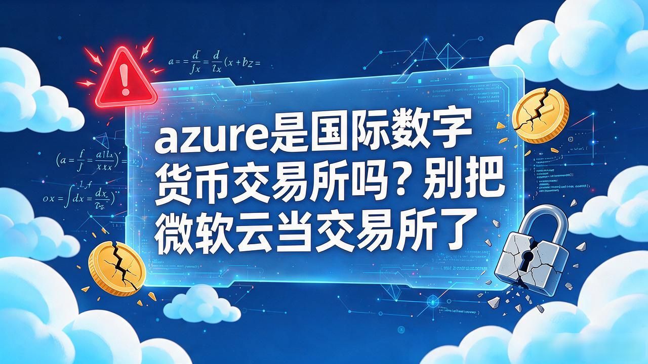 azure是国际数字货币交易所吗？别把微软云当交易所了